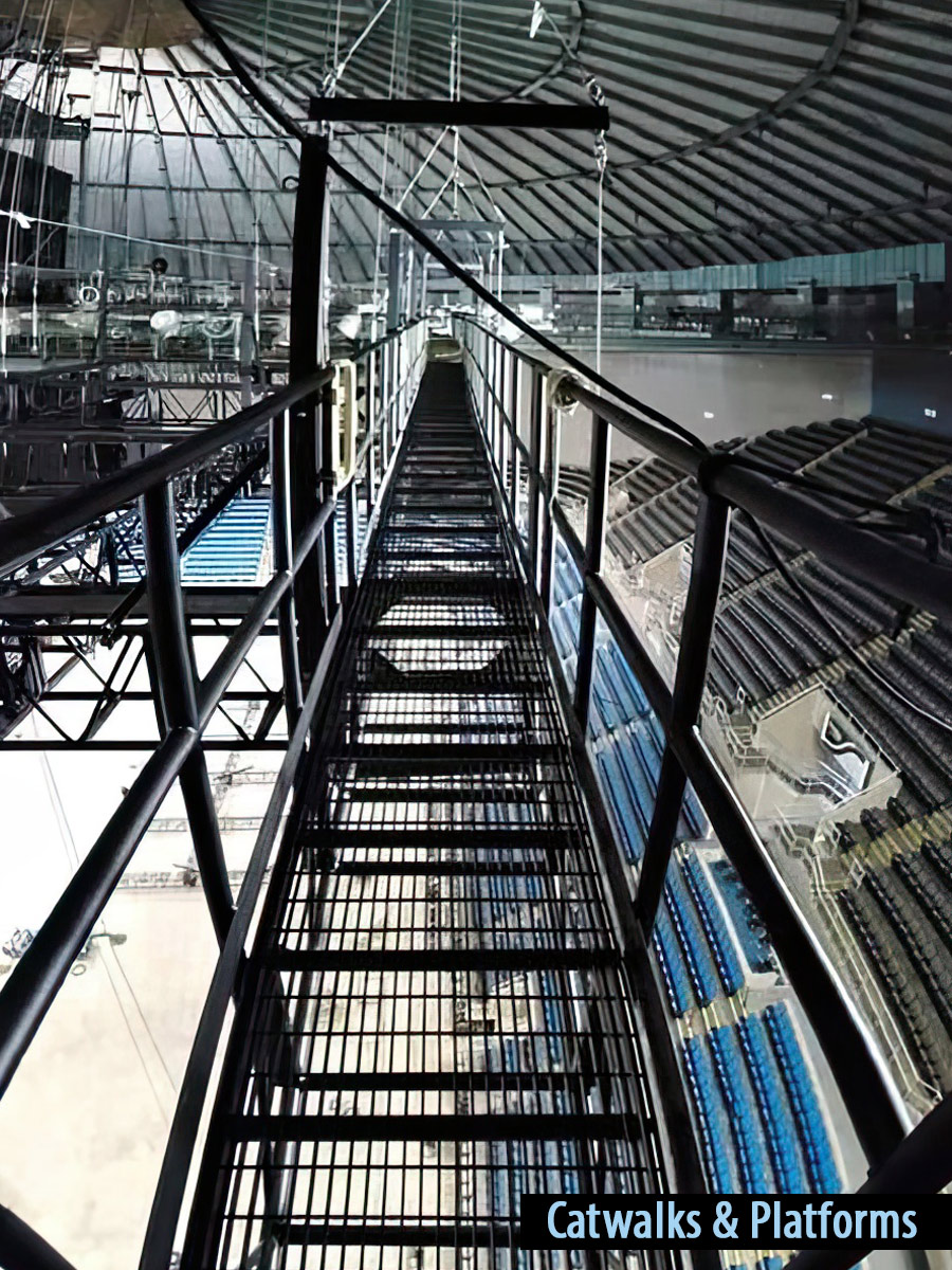 catwalks-platforms-conder Catwalks for Coliseum
